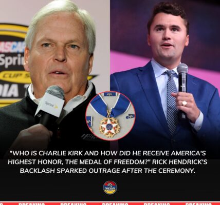Shocking Backlash Rocks the Nation: Rick Hendrick Sparks Fury After Charlie Kirk Receives Medal of Freedom