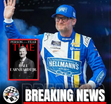 BIG CONGRATULATIONS: Dale Earnhardt Jr. – The NASCAR Legend Named One of TIME’s Top 100 Most Influential Figures in Global Sports