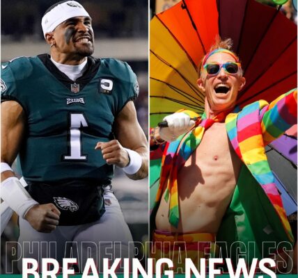 Breaking News: Jalen Hurts sparks controversy after refusing to wear LGBT captain armband, says “Football isn’t politics.