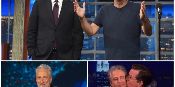 Jon Stewart’s DEADLY Ultimatum: “Buy Me a Coffin If You Want Silence!”— Apple SHAKEN as Colbert Joins Secret Late-Night Rebellion