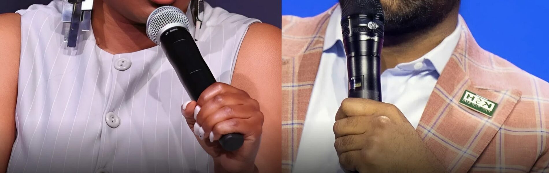 Crockett sat across from him — poised, intense, methodical. She had come prepared, as always. The topic: accountability in government and oversight of law enforcement.