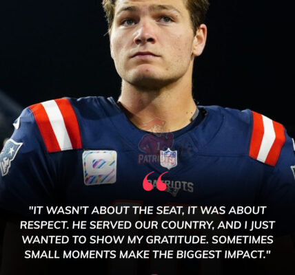 BREAKING NEWS: Patriots QB Drake Maye Stuns Passengers Mid-Flight With a Heartfelt Gesture That Left Everyone in Tears