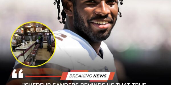 Shedeur Sanders Saves Family Restaurant with $68,000 Donation: A Touching Story of Gratitude and Heart