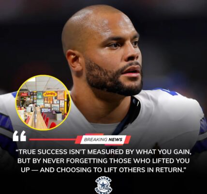 Dak Prescott Saves Local Restaurant with $68,000 Donation: A Touching Act of Gratitude