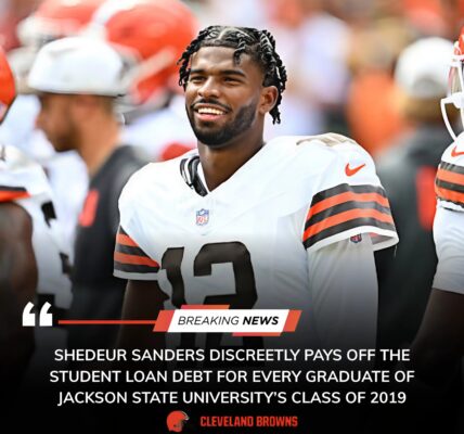 Shedeur Sanders’ Silent Gift: Paying Off His Class of 2019’s Student Loans Without Saying a Word