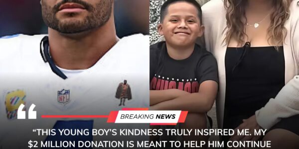Dak Prescott Donates $2 Million to 8-Year-Old Boy Who Used His Birthday Money to Help a Homeless Woman