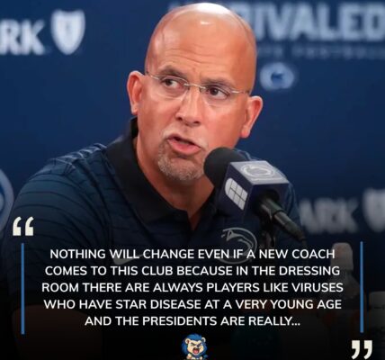 James Franklin breaks silence for first time about his difficult time at Penn State, sends 5 harsh words to former club management that causes fans to burn down his house and the relationship turns hostile...
