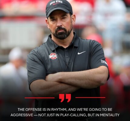 BREAKING NEWS: ryan day drops pregame bombshell – ohio state’s offensive shake-up shocks fans hours before kickoff