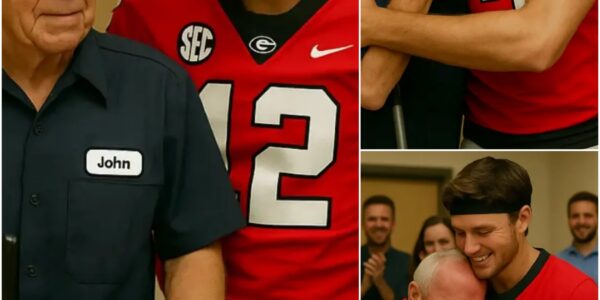 LATEST NEWS: Georgia Bulldogs’ Ryan Puglisi Discovers His Old School Janitor Still Working at 79 Years Old and Surprises Everyone. 92E1