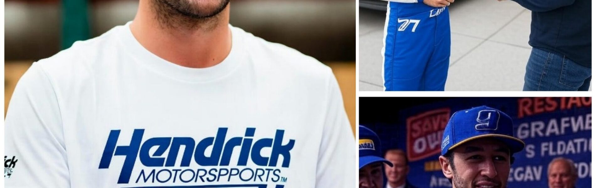 GOOD NEWS: Chase Elliott has spent $87,000 to save a small restaurant in Dawsonville, Georgia...