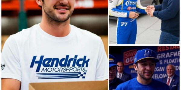 GOOD NEWS: Chase Elliott has spent $87,000 to save a small restaurant in Dawsonville, Georgia...