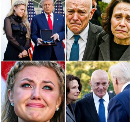 Robert and Kimberly Kirk — the proud parents of Charlie Kirk — stood in the White House Rose Garden with tears streaming down their faces, their hearts heavy with grief and pride
