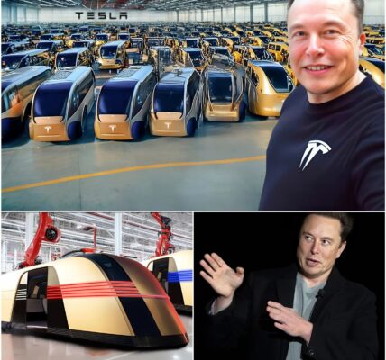Gasps filled the room as Elon Musk rolled out Tesla’s latest shock to the auto world — the Tesla RoboVan.