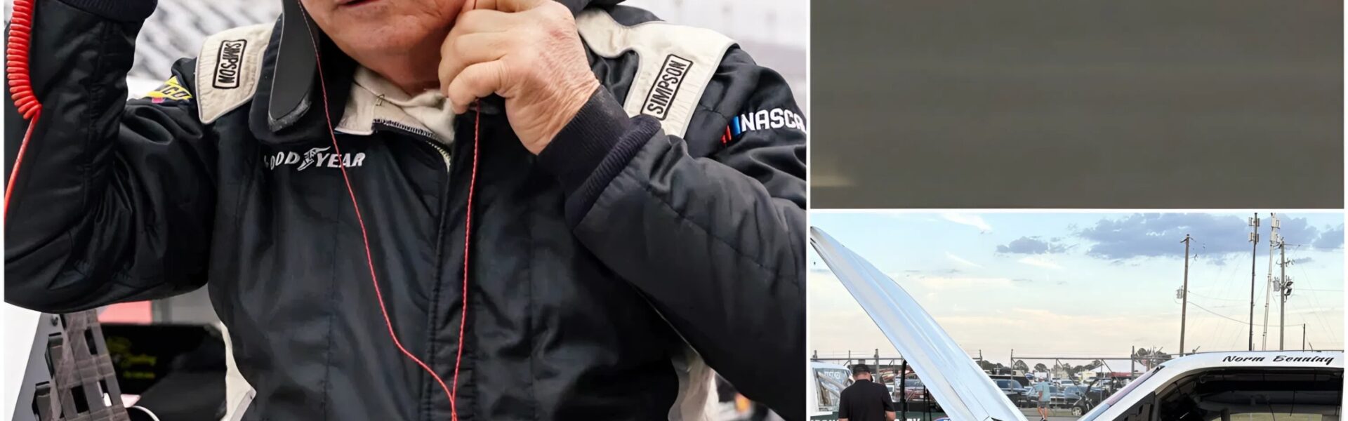 💔 CHAOS AT TALLADEGA: NASCAR legend Norm Benning, 73, rushed from fiery crash during final laps! Fans stunned, NASCAR world holds its breath.