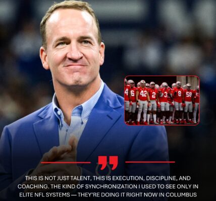 Breaking News: Peyton Manning makes shocking confession about Ohio State’s dominant win over Wisconsin
