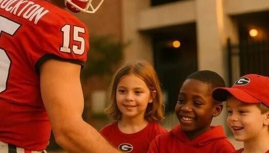 Gunner Stockton’s Gift: The Silent Act That Redefined Georgia Football