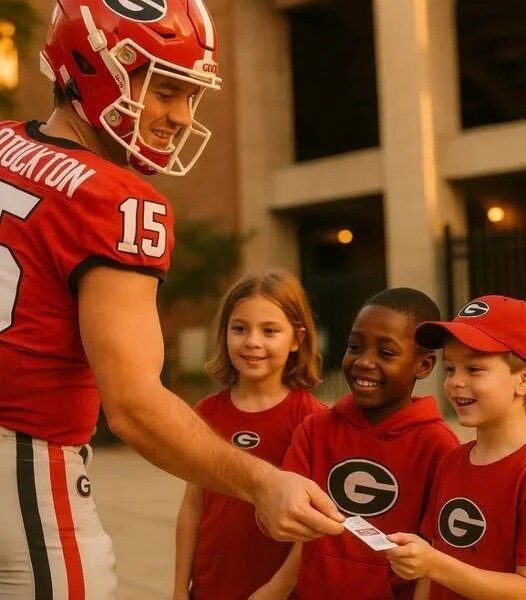 Gunner Stockton’s Gift: The Silent Act That Redefined Georgia Football