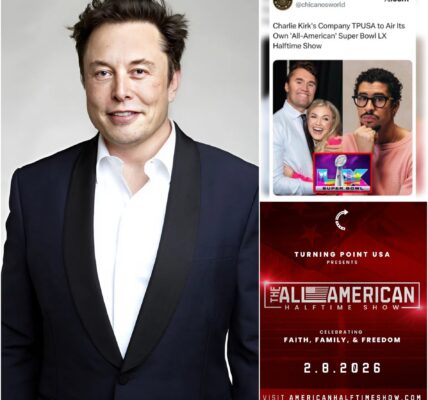 Elon Musk Donates $7 Million to Turning Point USA — His “All-American Halftime Show” Plan Just Shook the Entertainment World.