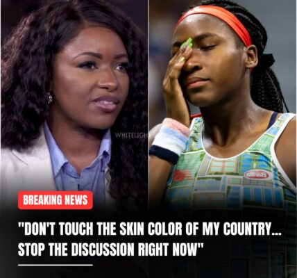 Jasmine Crockett has never spoken up... However, her short 15-word statement on The View shocked millions, "Don't touch the skin color of my country... stop the discussion right now", she spoke up to defend Coco Gauff after a series of sarcastic comments about skin color.