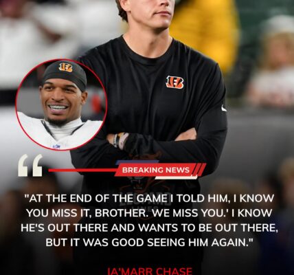 Ja'Marr Chase Had Heartwarming Message for Joe Burrow After Return to Bengals' Sideline