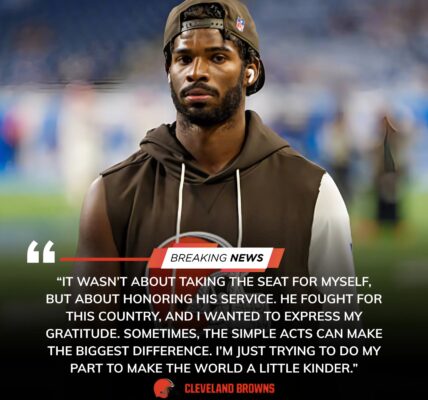 Shedeur Sanders of the Cleveland Browns: A Quiet Gesture that Speaks Volumes