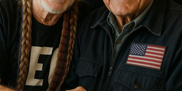 WILLIE NELSON GIVES UP FIRST-CLASS SEAT TO A VETERAN ON FLIGHT AA245