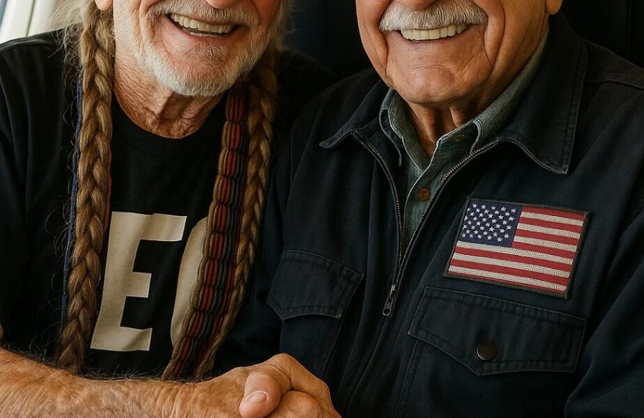 WILLIE NELSON GIVES UP FIRST-CLASS SEAT TO A VETERAN ON FLIGHT AA245