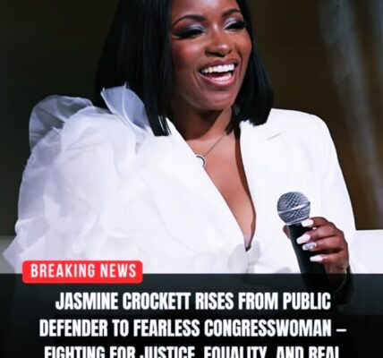“Inside the Rise of Jasmine Crockett — From Texas Courtrooms to the Halls of Congress”