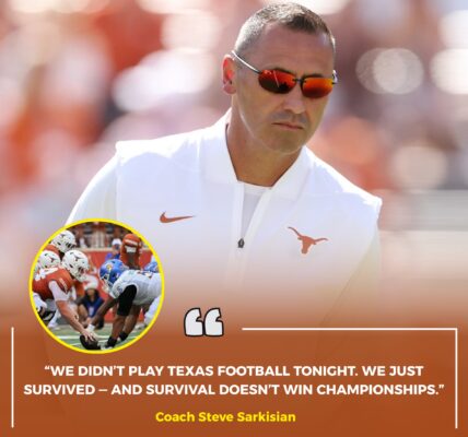 🔥 BREAKING SPORTS REPORT: Steve Sarkisian Erupts After Texas’s 16–13 Victory Over Kentucky — “If This Is What Winning Looks Like, Then We’d Better Wake Up”