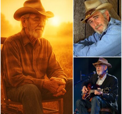 HE DIDN’T NEED TO SHOUT TO BE HEARD. Don Williams never tried to impress anyone — he just let his voice do the talking...