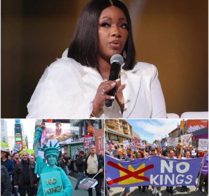 BREAKING: During the “No Kings Day” protests rocking the U.S., Jasmine Crockett ignited a social media storm with a short three-sentence post on X. Within 10 minutes, the internet was ablaze — not for her sarcasm, but for the jaw-dropping final line that left everyone speechless!