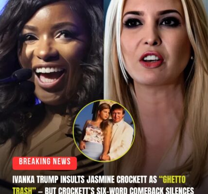 The internet is on fire! Ivanka T.r.u.m.p tried to drag Rep. Jasmine Crockett, calling her “ghetto trash” — but she clearly didn’t expect what came next...