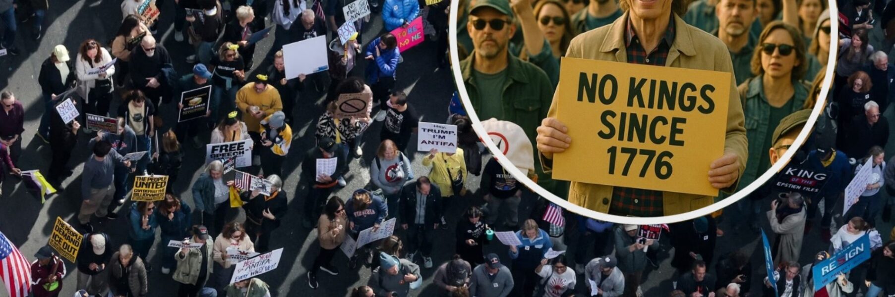 SHOCKING: Mick Jagger Spotted Among Millions in ‘No Kings’ Anti-Trump Protest — Truth or Viral Deepfake?