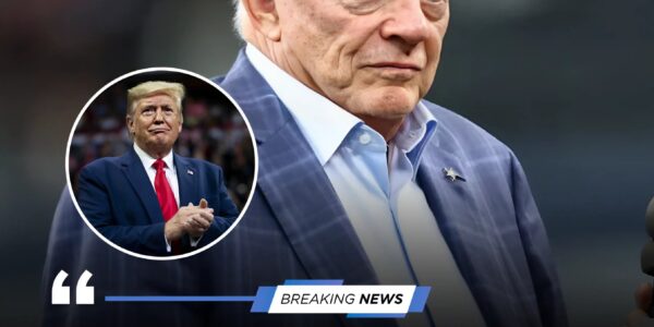 BREAKING: Jerry Jones Sparks Nationwide Firestorm After Presidential Praise for “Patriotic Act” at AT&T Stadium