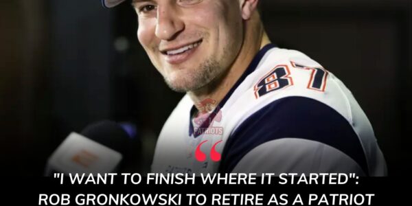 Rob Gronkowski to Sign One-Day Contract, Retire as a Patriot: “I Want to Finish Where It Started”
