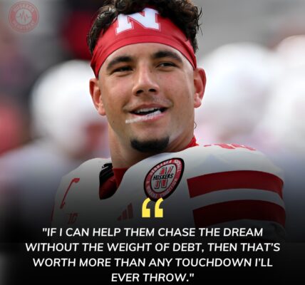 Dylan Raiola Quietly Pays Off Student Loans for Nebraska Walk-Ons — A Powerful Gesture That’s Redefining Leadership in College Football (starlight)