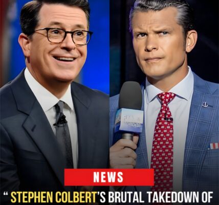 “HE WENT FOR THE JUGULAR”: STEPHEN COLBERT’S BRUTAL TAKEDOWN OF PETE HEGSETH IGNITES MEDIA FIRESTORM