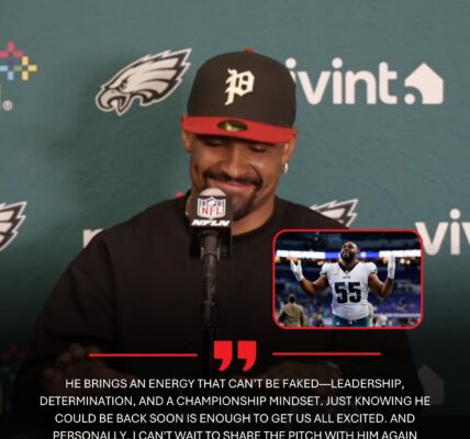 BREAKING NEWS: Jalen Hurts’ emotional reaction to Brandon Graham’s potential return says everything about the Eagles’ soul