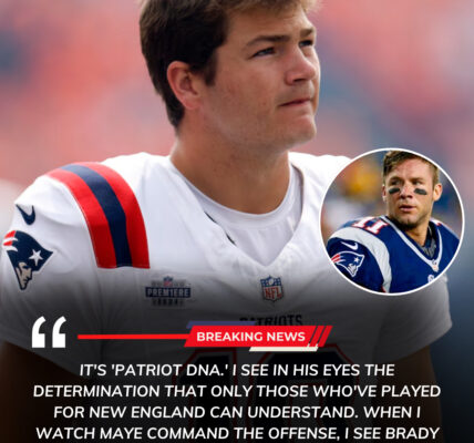 After Achieving a 91.3% Pass Completion Rate in Patriots' Dominant Win Over Titans, Drake Maye Receives Message from Legendary Julian Edelman