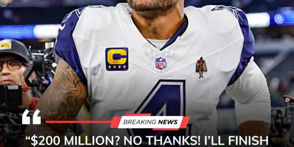 “$200 Million? KEEP IT!” – Dak Prescott Shocks NFL with Stunning Loyalty to the Dallas Cowboys