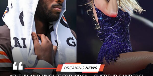 “Filthy and Unsafe for Kids” – Shedeur Sanders’ Bold Stand Sparks National Debate Over Taylor Swift’s New Album