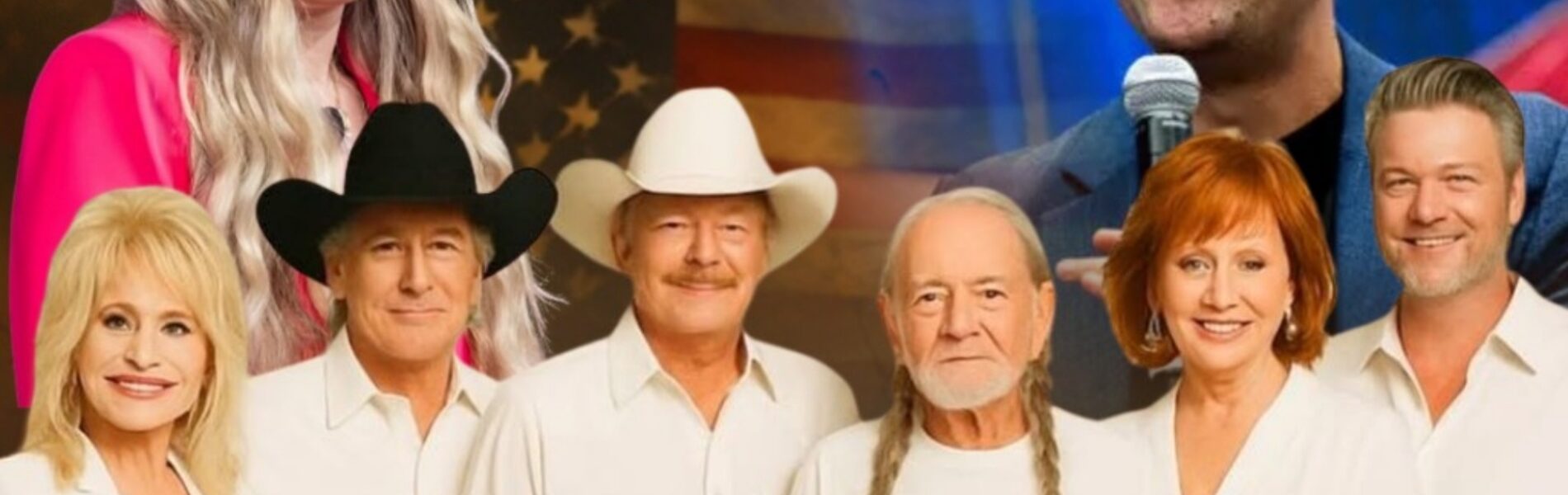 Alan Jackson, George Strait, and Willie Nelson Lead “All-American Halftime Show” — A Patriotic Tribute That’s Stealing the Spotlight from the NFL