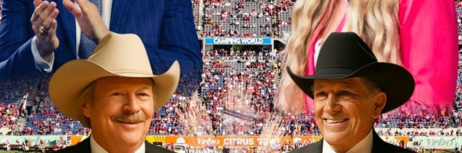 George Strait and Alan Jackson Unite for “All-American Halftime Show” Honoring Charlie Kirk — A Patriotic Rival to Super Bowl 60