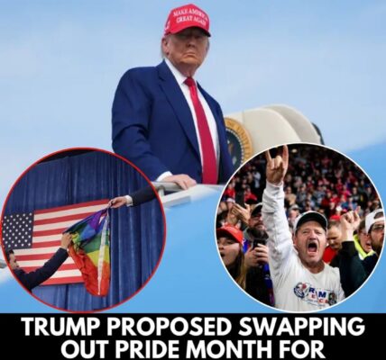 BREAKING STATEMENT: Former President Donald Trump Has Proposed Replacing “Pride Month” with “Veterans Month” — and the Internet Is Exploding with Reactions.