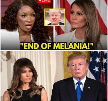 MELANIA T.R.U.M.P COLLAPSES AFTER JASMINE CROCKETT EXPOSES HER SECRET AFFAIR WITH U.S. ARMY SERGEANT ON LIVE TV