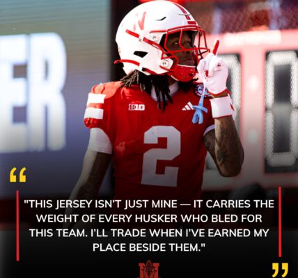 "This Jersey Isn’t Ready to Be Given Away": Jacory Barney Jr.’s Quiet Act That Spoke Volumes