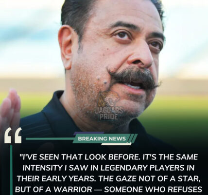 The Moment Shad Khan Knew: Greatness Had Arrived.