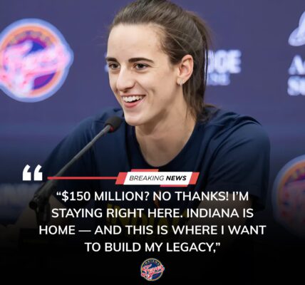 “$150 Million? KEEP IT!” – Caitlin Clark Stuns the WNBA by Choosing Loyalty Over Fortune
