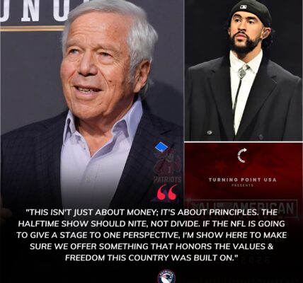 BREAKING: New England Patriots Owner Robert Kraft Donates $7 Million to Turning Point USA for the “All-American Halftime Show” — A Defiant Response to Bad Bunny’s Super Bowl LX Performance