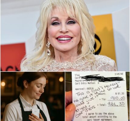 The Waitress Who Served Dolly Parton — And the Note That Changed Her Life